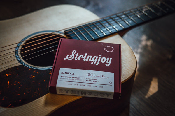 Stringjoy Signatures Heavy Bottom Light Gauge 10 52 Guitar String